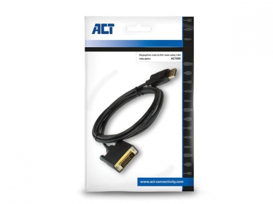 DisplayPort naar DVI adapterkabel - 1.8 m