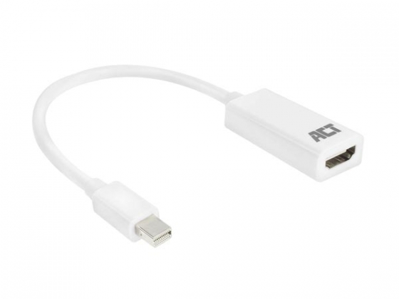 Adapterkabel Mini DisplayPort mannelijk - HDMI-A vrouwelijk - 0.15 m