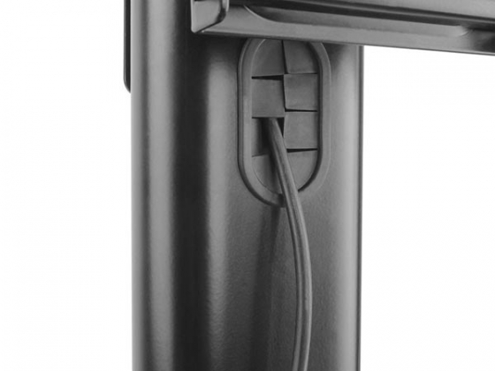 Verrijdbare tv/monitor vloersteun, 37" t/m 70", VESA