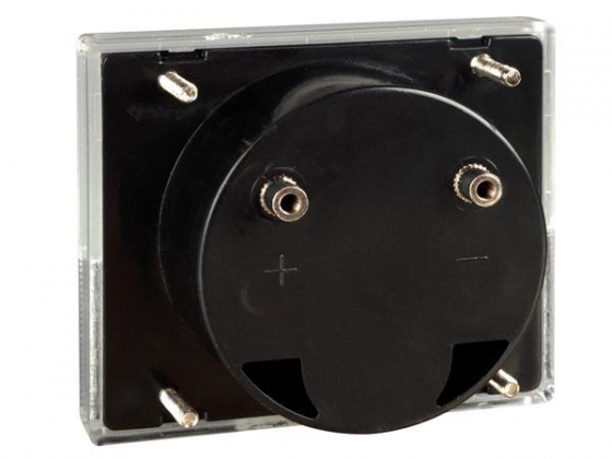 ANALOGE PANEELMETER VOOR DC STROOMMETINGEN 100µA DC / 70 x 60mm