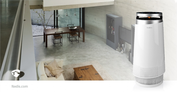 Luchtreiniger | Geschikt voor ruimtes tot: 20 m² | Clean Air Delivery Rate (CADR): 130 m³/h | Luchtkwaliteitsindicator | Wit