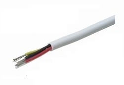 4-aderige alarmkabel 4 x 0,22mm² zonder afscherming