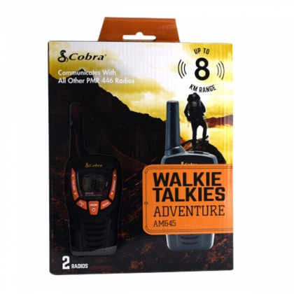 PMR 8 km Range 8-Kanaals Zwart/Oranje