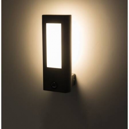 LED BUITEN WANDLAMP 10W MET PIR SENSOR