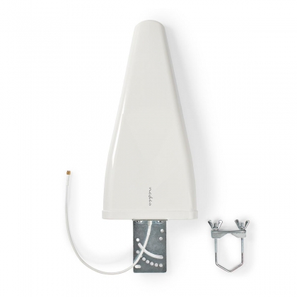 5G / 4G / 3G Antenne | 5G | Binnen & Buiten | 698-5000 MHz | Versterking: 11 dB | 4.00 m | Wit