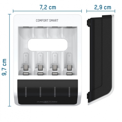 ANSMANN COMFORT SMART BATTERIJLADER