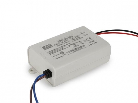 CONSTANT CURRENT LED DRIVER - ENKELE UITGANG - 350 mA - 25 W