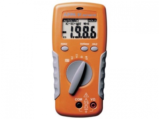 DIGITALE MULTIMETER APPA® 61 MET AUTOMATISCHE BEREIKINSTELLING