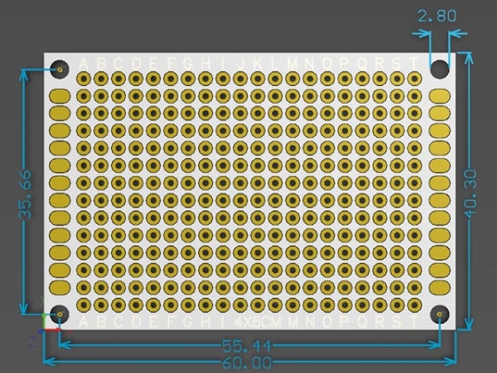 SET UNIVERSELE PROTOTYPING PCB-BOARDS