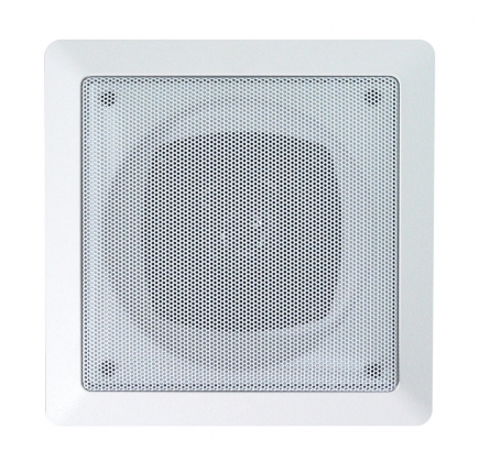 Vierkante inbouw plafond-luidsprekerset 6.5" (2 stuks)