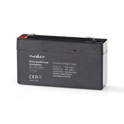 Oplaadbare Loodaccu | Lead-Acid | Oplaadbaar | 6 V | 1200 mAh