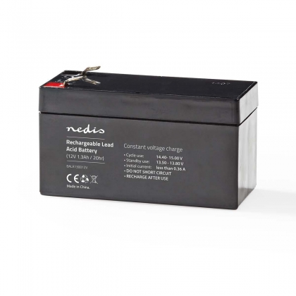 Oplaadbare Loodaccu | Lead-Acid | Oplaadbaar | 12 V | 1300 mAh