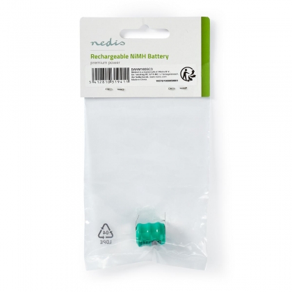 Oplaadbare NiMH-Batterij | 3.6 V | 80 mAh | Soldeerpin | 1-Polybag