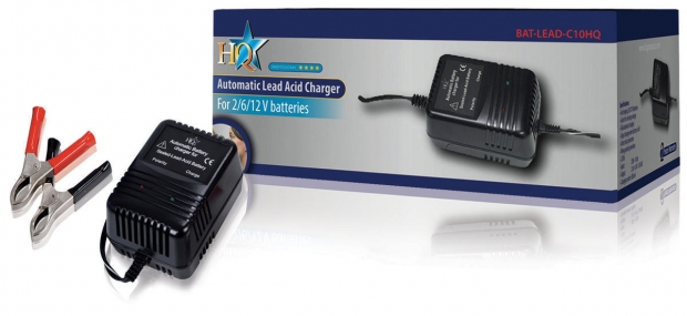 Loodzuur Accu Lader 2 VDC / 6 VDC / 12 VDC 0.6 A Desktop voor Thuis
