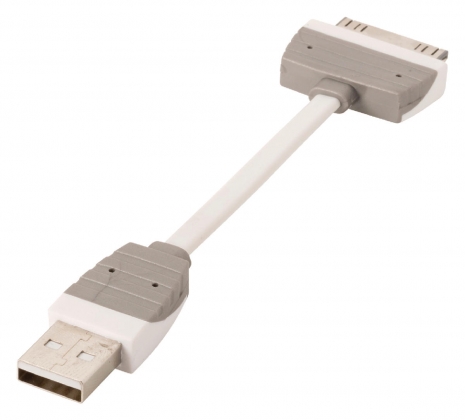 Data en Oplaadkabel Apple Dock 30-Pins - USB A Male 0.10 m Wit