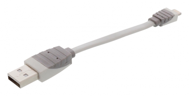 Data en Oplaadkabel Apple Lightning - USB A Male 0.10 m Wit