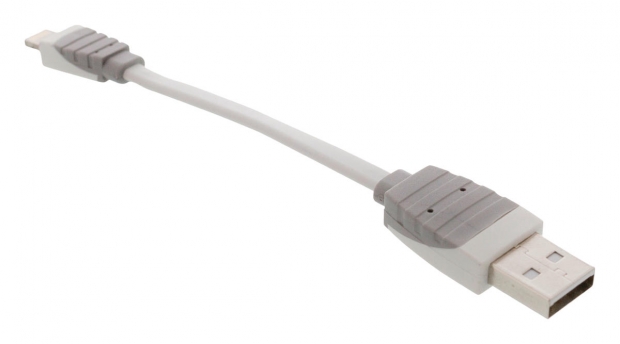 Data en Oplaadkabel Apple Lightning - USB A Male 0.10 m Wit