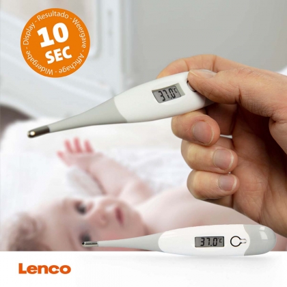 Digitale thermometer Grijs