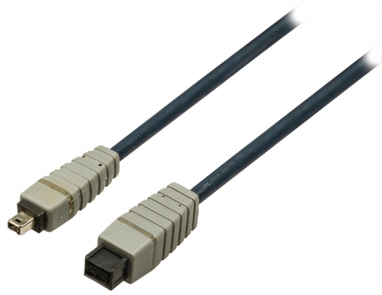 FireWire 400 Kabel FireWire 4-Pins Male - FireWire 9-Pins Male 2.00 m Blauw