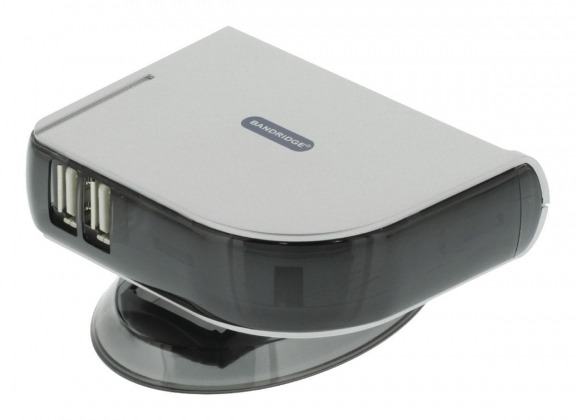 7 Poorten Hub USB 2.0 Grijs + 2,5A voeding