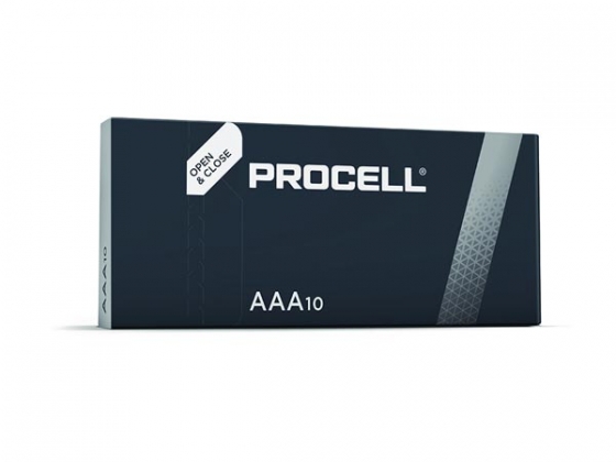 DURACELL - PROCELL ALKALINEBATTERIJ 1.5 V - LR03/AAA - 10  st.