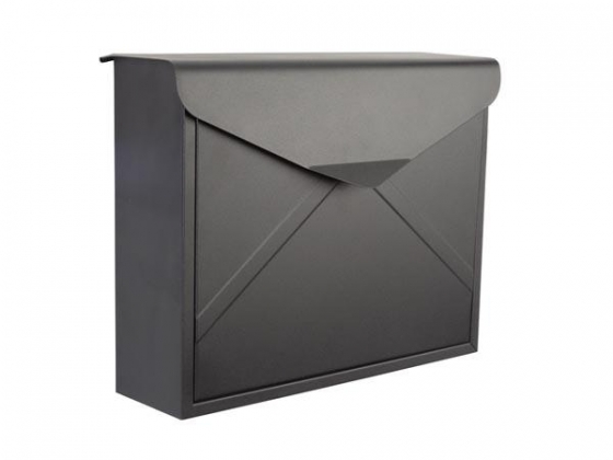 MAILBOX - VERONA - MAT ZWART - 38 x 29 x 11,5 cm