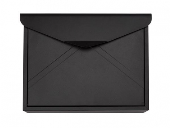 MAILBOX - VERONA - MAT ZWART - 38 x 29 x 11,5 cm