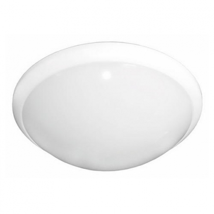 Rond plafond-armatuur wit 330mm met E27 fitting