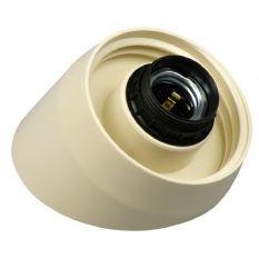 Schroefrand 60W schuin wit