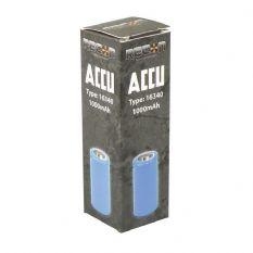 Oplaadbare 3.7Volt Lithium batterij type LC16340