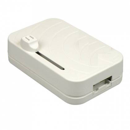 Vloerdimmer wit voor gloei- en halogeenlampen 60-500W