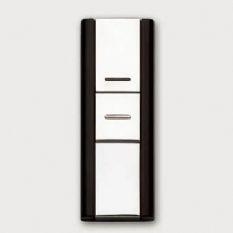Libra+ D933S draadloze beldrukker vertikaal chroom