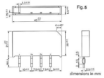 GELIJKRICHTER 40V-3.7A (B40C3700/2200)