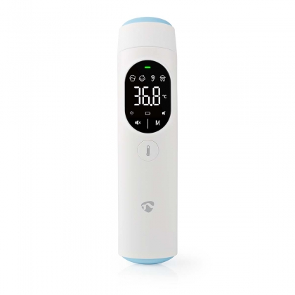 SmartLife Infrarood Thermometer | LED-Scherm | Oor / Voorhoofd | Wit
