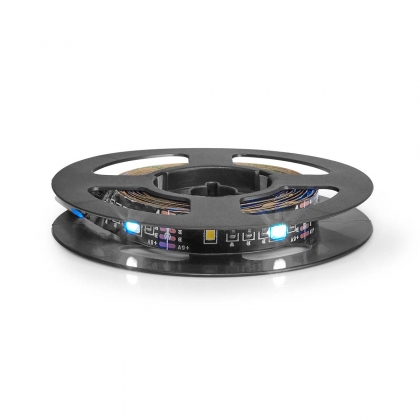 SmartLife LED Strip | Bluetooth® | RGB / Warm Wit | SMD | 2.00 m | IP20 | 2700 K | 380 lm | Android™ / IOS