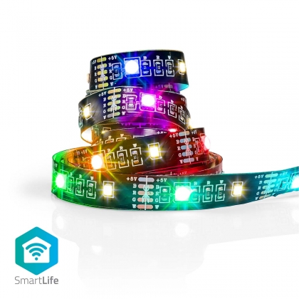 SmartLife LED Strip | Bluetooth® | RGB / Warm Wit | SMD | 2.00 m | IP20 | 2700 K | 380 lm | Android™ / IOS