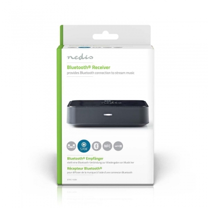 Bluetooth®-Ontvanger | Output: 1x 3,5 mm / 1x Optisch S/PDIF | AptX™ / SBC | Zwart