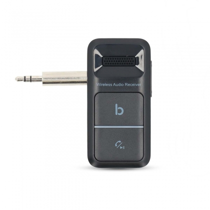 Bluetooth®-Ontvanger | Output: USB-C™ Female / 3.5 mm | AAC / SBC | Automatische uitschakelfunctie | Zwart