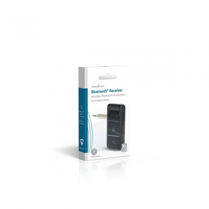 Bluetooth®-Ontvanger | Output: USB-C™ Female / 3.5 mm | AAC / SBC | Automatische uitschakelfunctie | Zwart