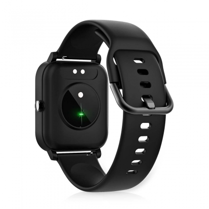 SmartLife-horloge | 1.4 " | LCD | IP68 | Maximale gebruiksduur: 120 uur | Android™ / IOS | Zwart