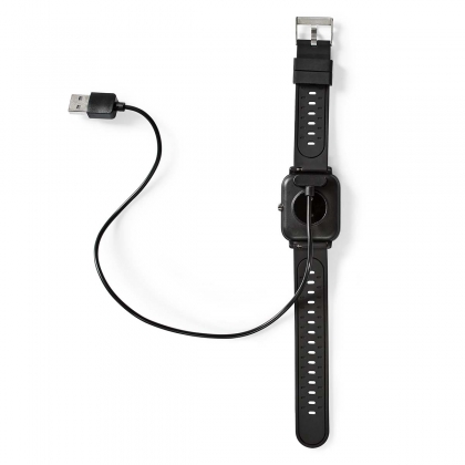 SmartLife-horloge | 1.4 " | LCD | IP68 | Maximale gebruiksduur: 120 uur | Android™ / IOS | Zwart