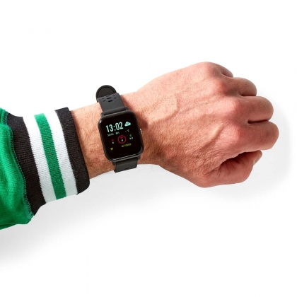SmartLife-horloge | 1.4 " | LCD | IP68 | Maximale gebruiksduur: 120 uur | Android™ / IOS | Zwart