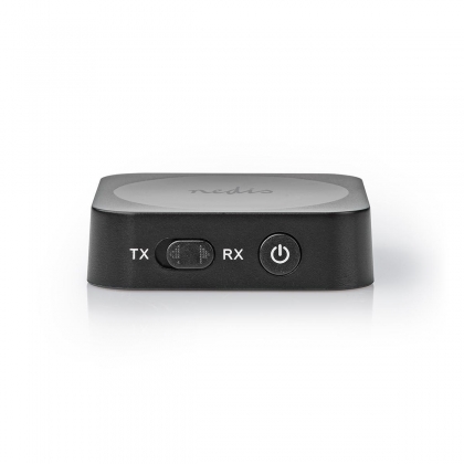 Bluetooth® Zender / Ontvanger | Input: 1x AUX | Output: 1x AUX | SBC | Maximaal 1 Apparaat | Maximale batterijduur: 6 uur | Zwart