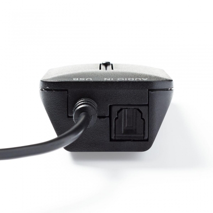 Draadloze audiozender | Bluetooth® | toslink | Zwart