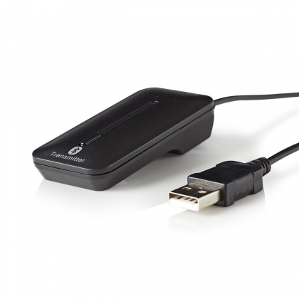 Draadloze audiozender | Bluetooth® | toslink | Zwart