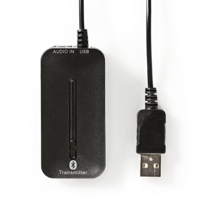 Draadloze audiozender | Bluetooth® | toslink | Zwart