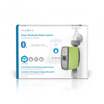 SmartLife Water Control | Bluetooth® | Batterij Gevoed | IP54 | Maximale waterdruk: 8 Bar | Android™ / IOS