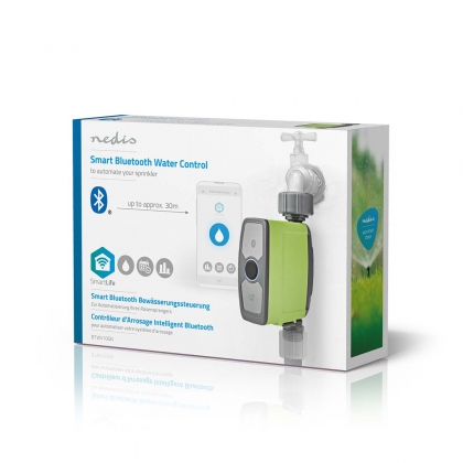 SmartLife Water Control | Bluetooth® | Batterij Gevoed | IP54 | Maximale waterdruk: 8 Bar | Android™ / IOS