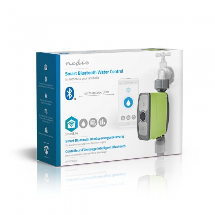 SmartLife Water Control | Bluetooth® | Batterij Gevoed | IP54 | Maximale waterdruk: 8 Bar | Android™ / IOS