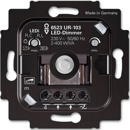 Busch Jaeger 2 - 400 Watt LED dimmer, type 6523 UR-103